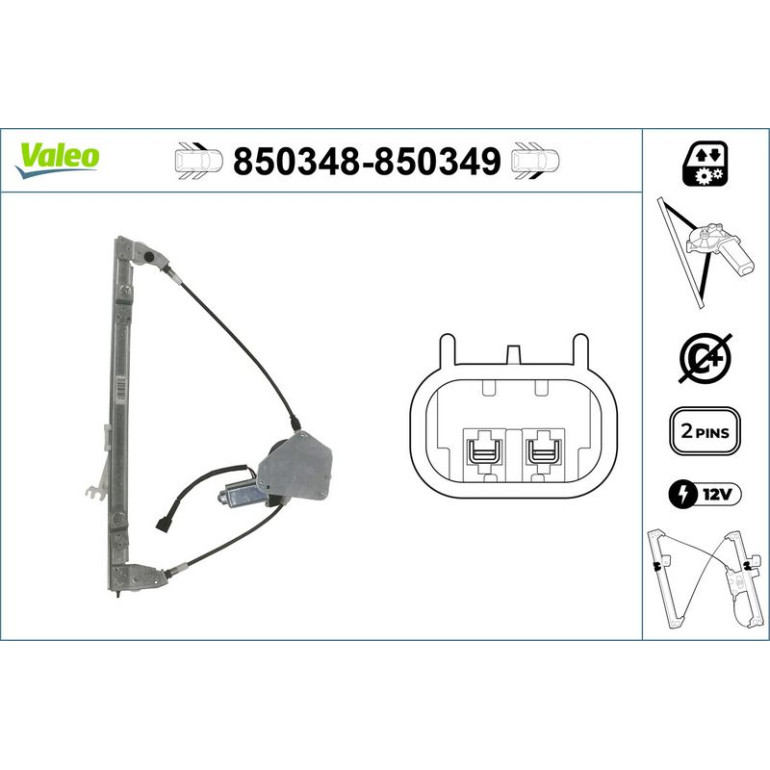 VALEO Fensterheber 850349 VALEO Fensterheber 850349
