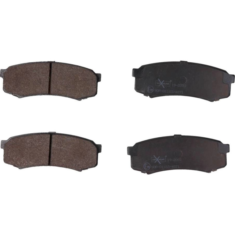 Bremsbelagsatz Toyota T. Landcruiser 03-/Pajero 03 19-2093 Bremsbelagsatz Toyota T. Landcruiser 03-/Pajero 03 19-2093