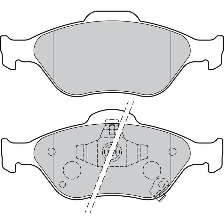 VALEO Bremsbeläge 301076