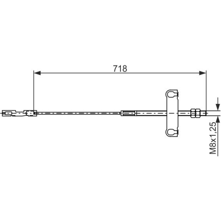 Handbremsseil 1987482876 Handbremsseil 1987482876