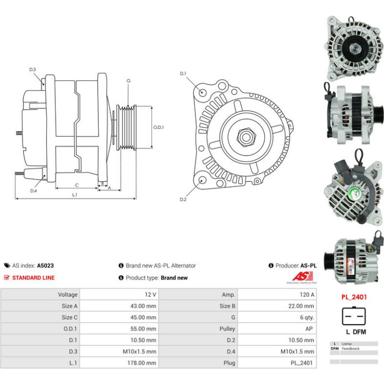 Generator A5023 Generator A5023
