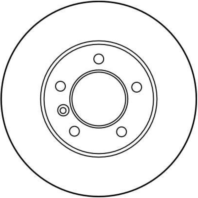 Bremsscheibe Jaguar P. Xj 2.9-6.0 86-97 DF1804
