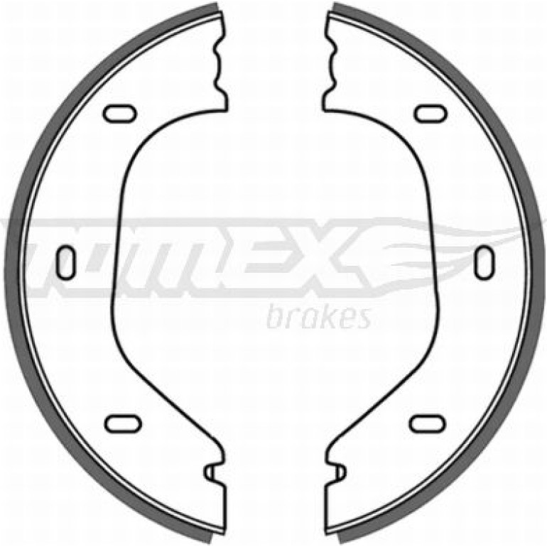 TOMEX brakes Bremsbackensatz TX 21-21 TOMEX brakes Bremsbackensatz TX 21-21