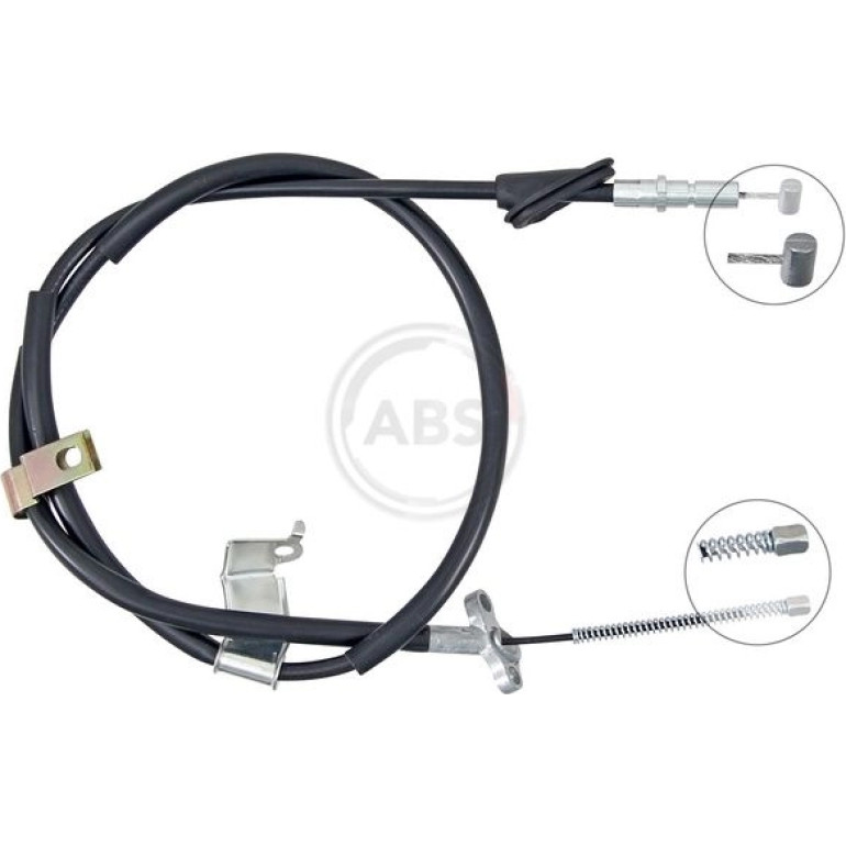 A.B.S. Handbremsseil Seilzug Festellbremse K14100 A.B.S. Handbremsseil Seilzug Festellbremse K14100