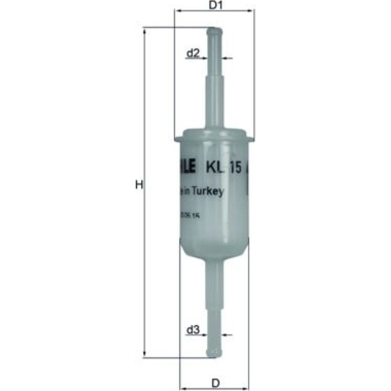MAHLE Kraftstofffilter KL 15 OF MAHLE Kraftstofffilter KL 15 OF