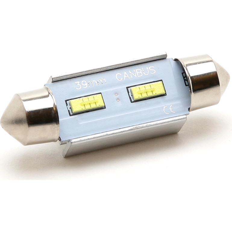 LED Soffitte C5W 39mm 2x 2055 SMD Weiß 250 Lumen Canbus LED Soffitte C5W 39mm 2x 2055 SMD Weiß 250 Lumen Canbus