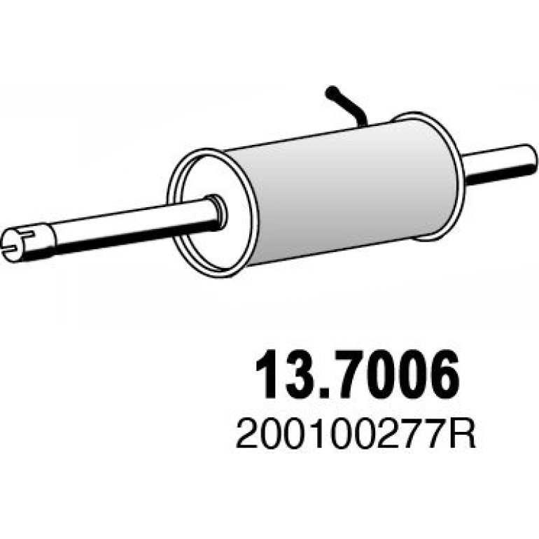 Endschalldämpfer 13.7006
