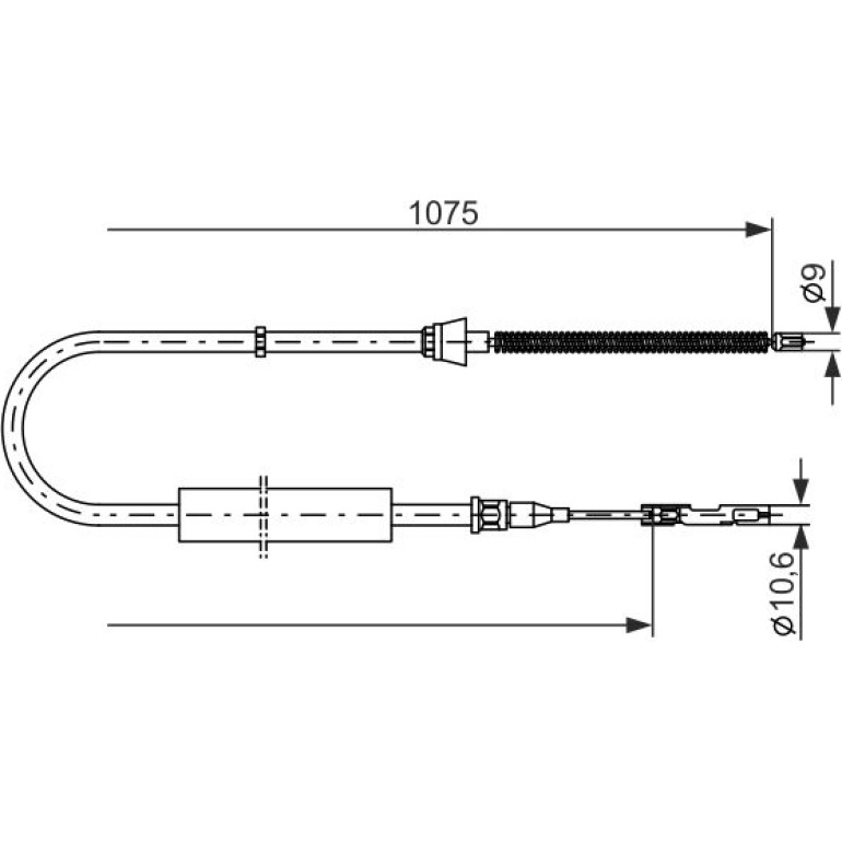 Handbremsseil 1987477808 Handbremsseil 1987477808