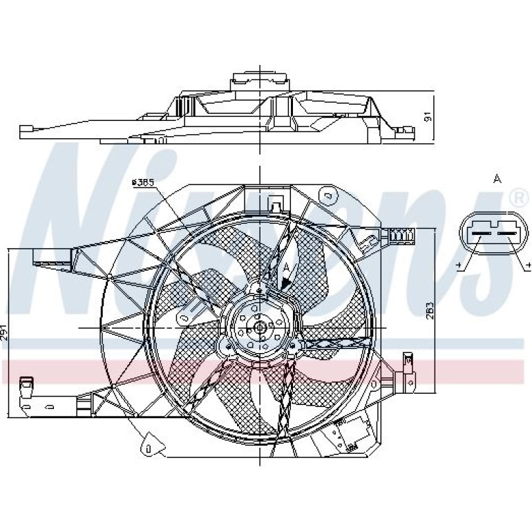 Kühlerlüfter PKW 85883 Kühlerlüfter PKW 85883