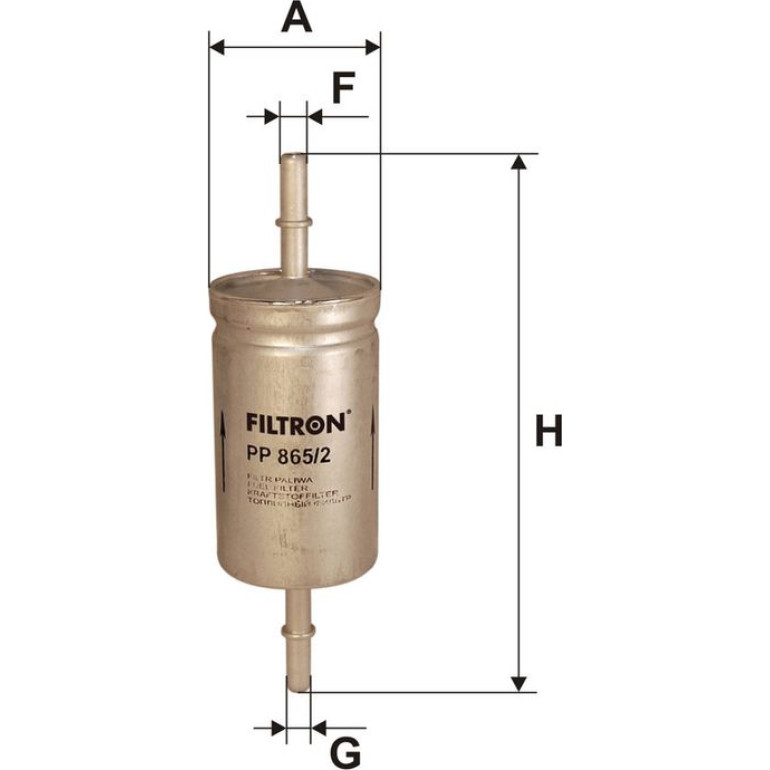 FILTRON Kraftstofffilter PP 865/2 FILTRON Kraftstofffilter PP 865/2