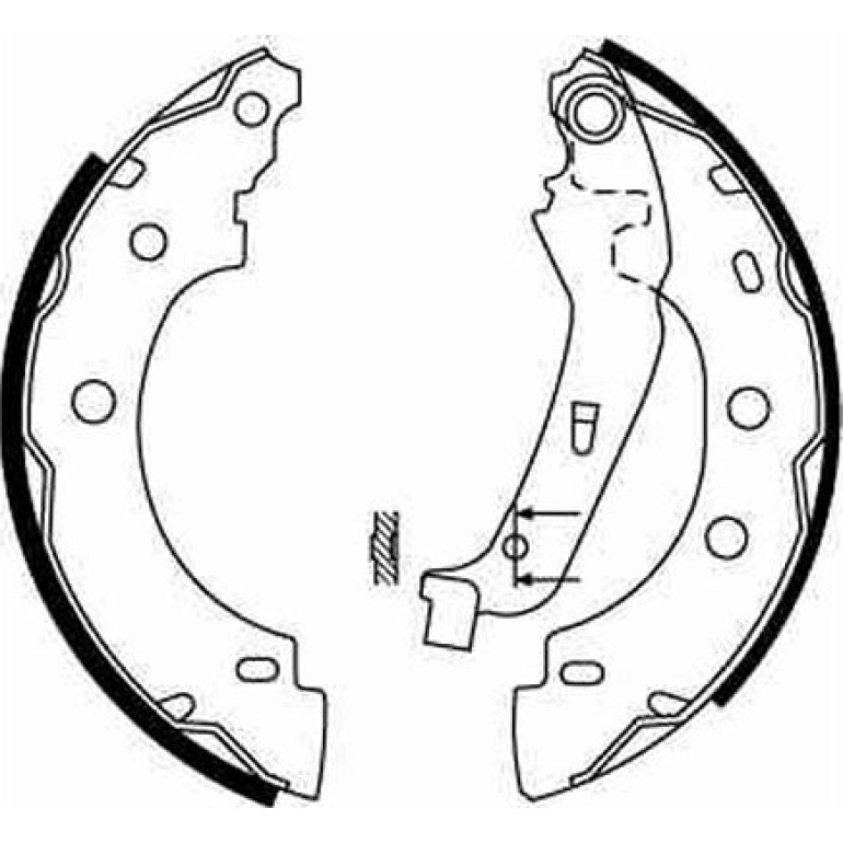 72 461 020 Bremsbacken GS8650