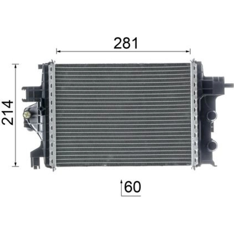 KÜHLER, MOTORKÜHLUNG CR2634000P