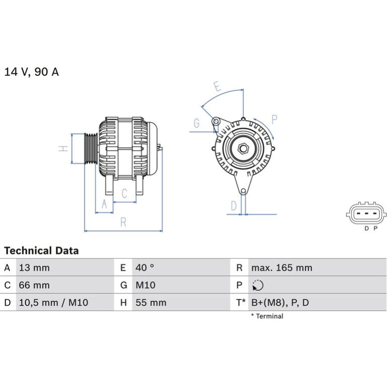 Lichtmaschine 0 986 082 430 Lichtmaschine 0 986 082 430