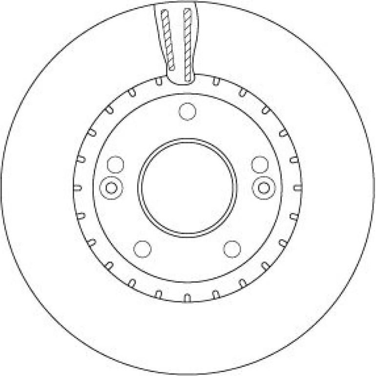 Bremsscheibe Hyundai P. Elantra 1.6 Crdi 11 DF6628 Bremsscheibe Hyundai P. Elantra 1.6 Crdi 11 DF6628