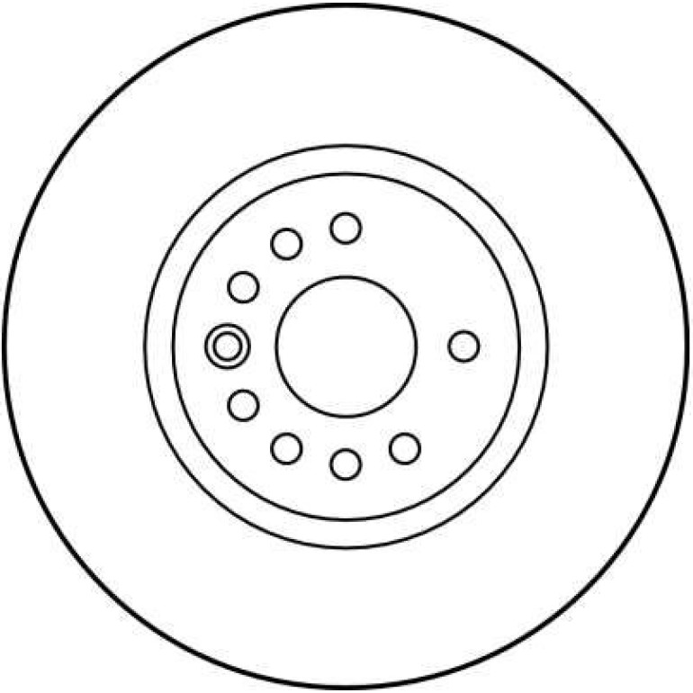 Bremsscheibe Opel P. Vectra DF2778S Bremsscheibe Opel P. Vectra DF2778S