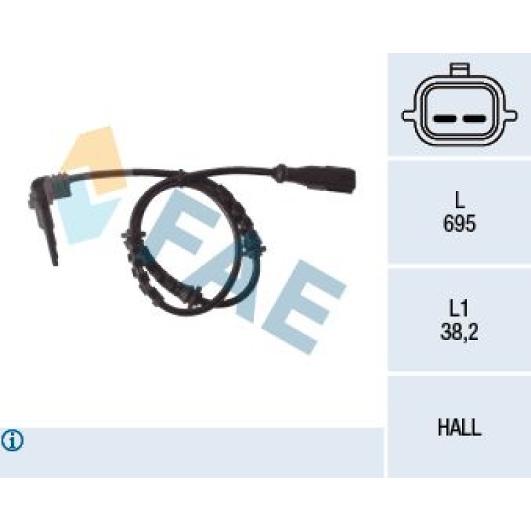 FAE Sensor, Raddrehzahl 78119 FAE Sensor, Raddrehzahl 78119