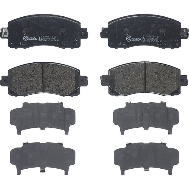 BREMBO Bremsklötze VA P 78 028 BREMBO Bremsklötze VA P 78 028