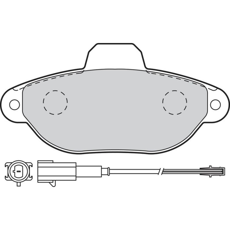 VALEO Bremsbeläge 302093