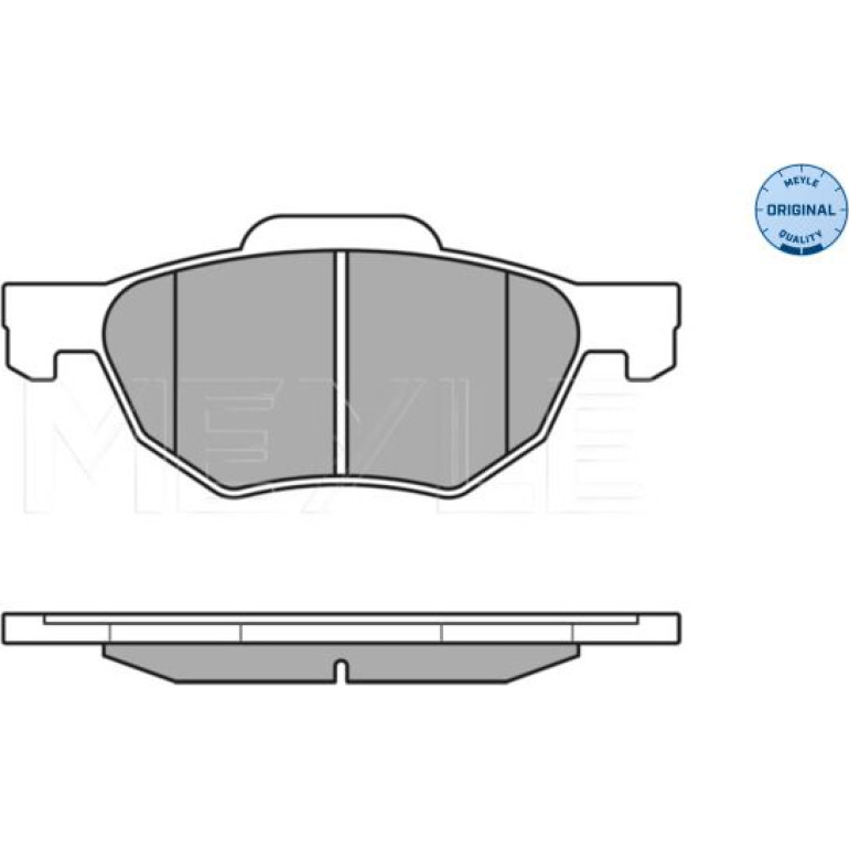 Bremsbelagsatz Honda P. Accord 2.0-2.4 03- Mit Sensor 025 237 2017/W Bremsbelagsatz Honda P. Accord 2.0-2.4 03- Mit Sensor 025 237 2017/W