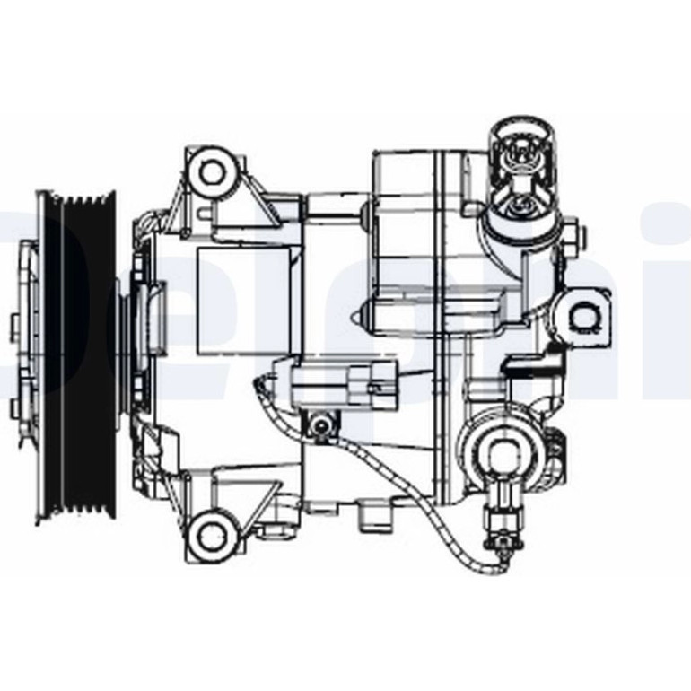 Kompressor, Klimaanlage TSP0155948 Kompressor, Klimaanlage TSP0155948