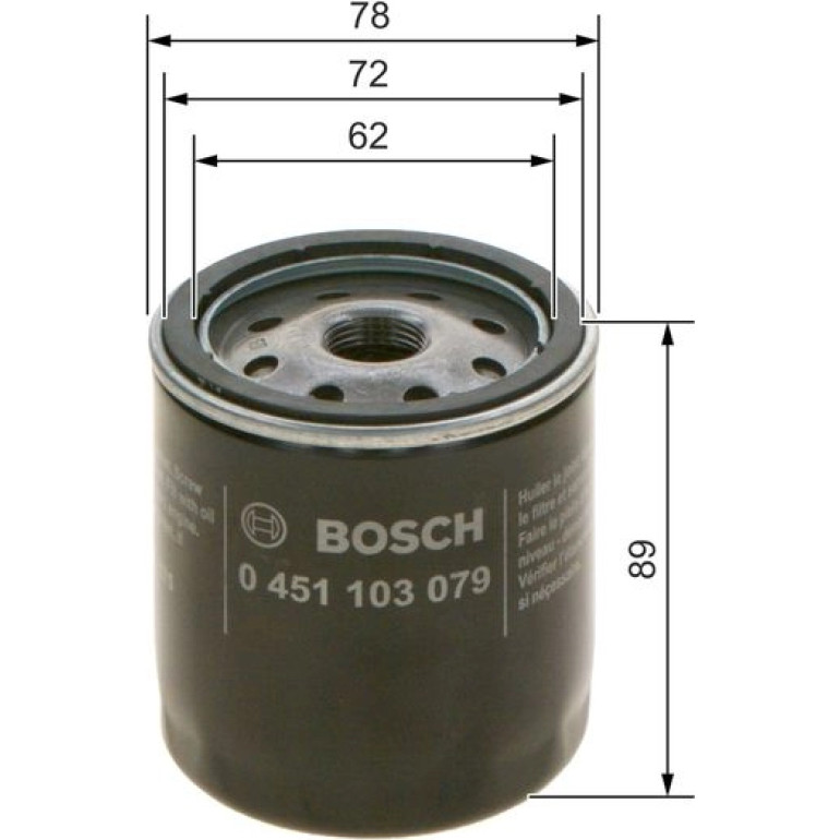Ölfilter 0 451 103 079
