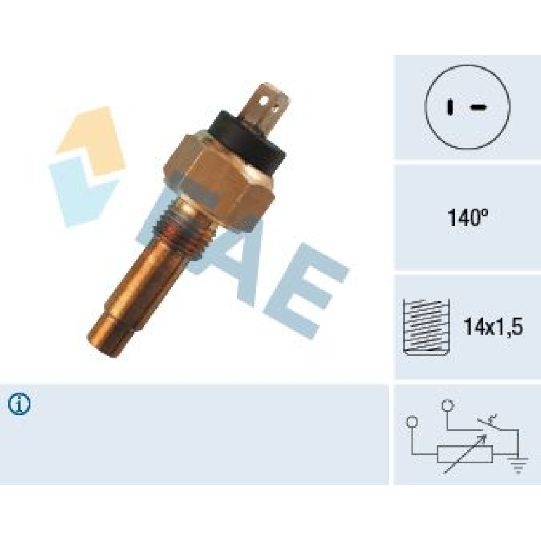 FAE Sensor, Kühlmitteltemperatur 34340 FAE Sensor, Kühlmitteltemperatur 34340