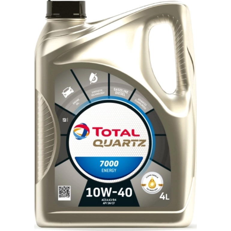 Total Quartz Energy 7000 10W-40 4 Liter 2216286 Total Quartz Energy 7000 10W-40 4 Liter 2216286