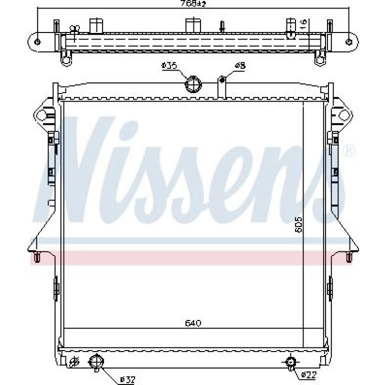 Wasserkühler PKW 69245 Wasserkühler PKW 69245