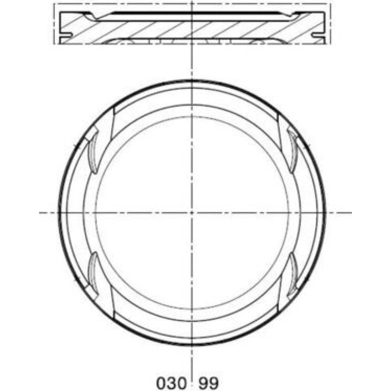 Kolben 030 99 00 Kolben 030 99 00
