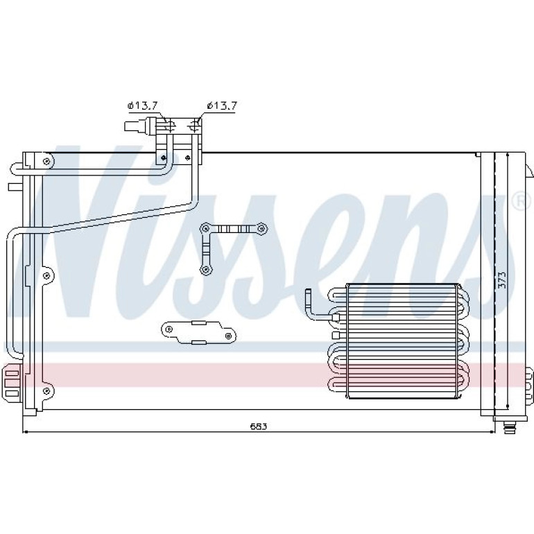 Kondensator PKW 94545 Kondensator PKW 94545