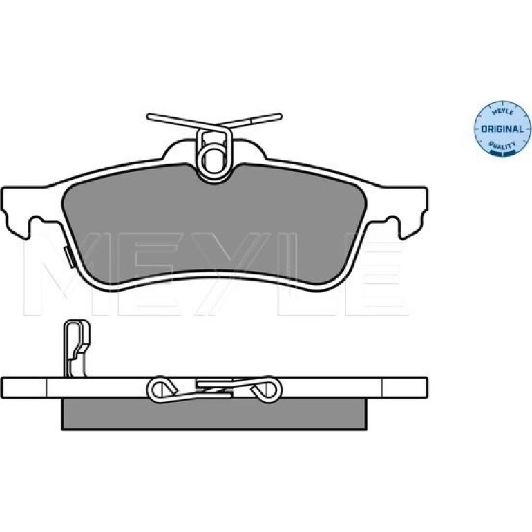 Bremsbelagsatz Toyota T. Yaris 05- Mit Sensor 025 245 7415/W Bremsbelagsatz Toyota T. Yaris 05- Mit Sensor 025 245 7415/W