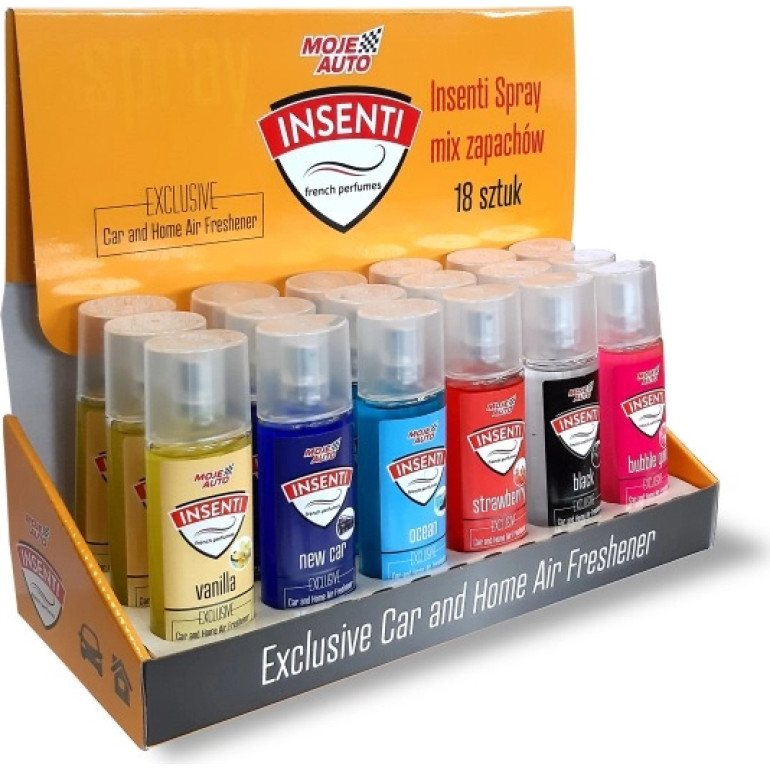 Duftmischung - Luftfrenerator Insenti Spray / Display 18 Stk. X 50Ml 15-170