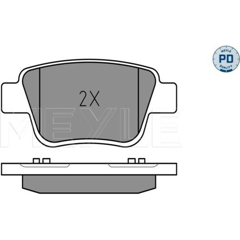 Bremsbelagsatz Toyota T. Avensis 03 025 236 2016/PD Bremsbelagsatz Toyota T. Avensis 03 025 236 2016/PD