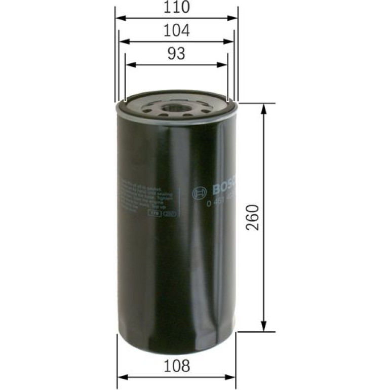 Ölfilter 0 451 403 001 Ölfilter 0 451 403 001