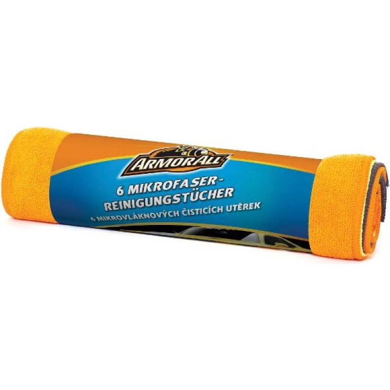 Armor All Mikrofaser Reinigungstücher 6 Stück E301937100, new E303628500 Armor All Mikrofaser Reinigungstücher 6 Stück E301937100, new E303628500