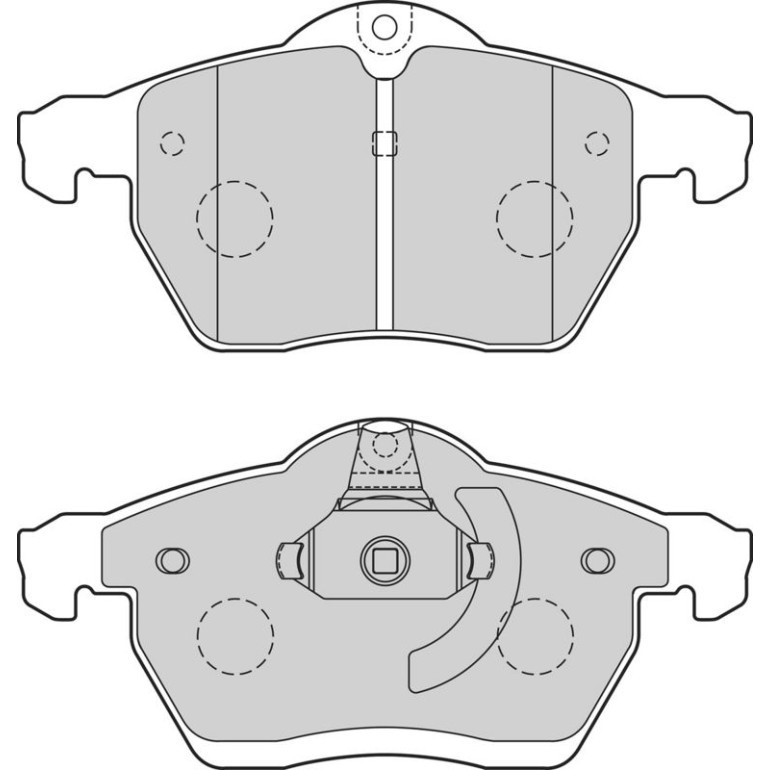VALEO Bremsbeläge 302641