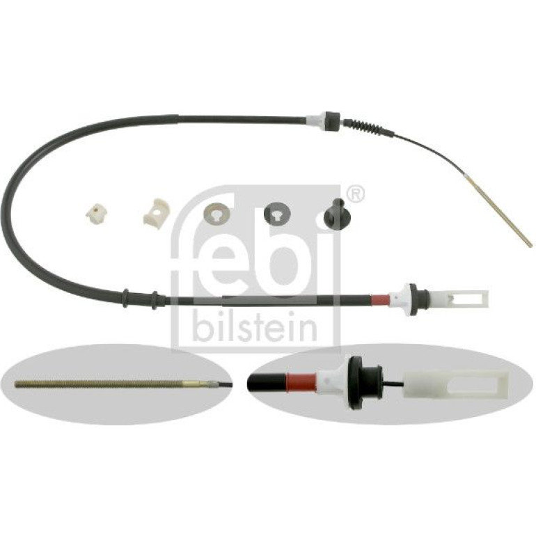 FEBI BILSTEIN Kupplungsseil 12756 FEBI BILSTEIN Kupplungsseil 12756