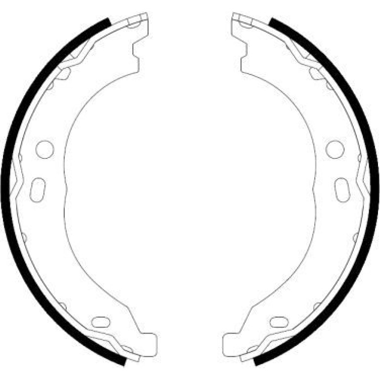 Handbremsbacken Fiat Ducato 06 91066700 Handbremsbacken Fiat Ducato 06 91066700
