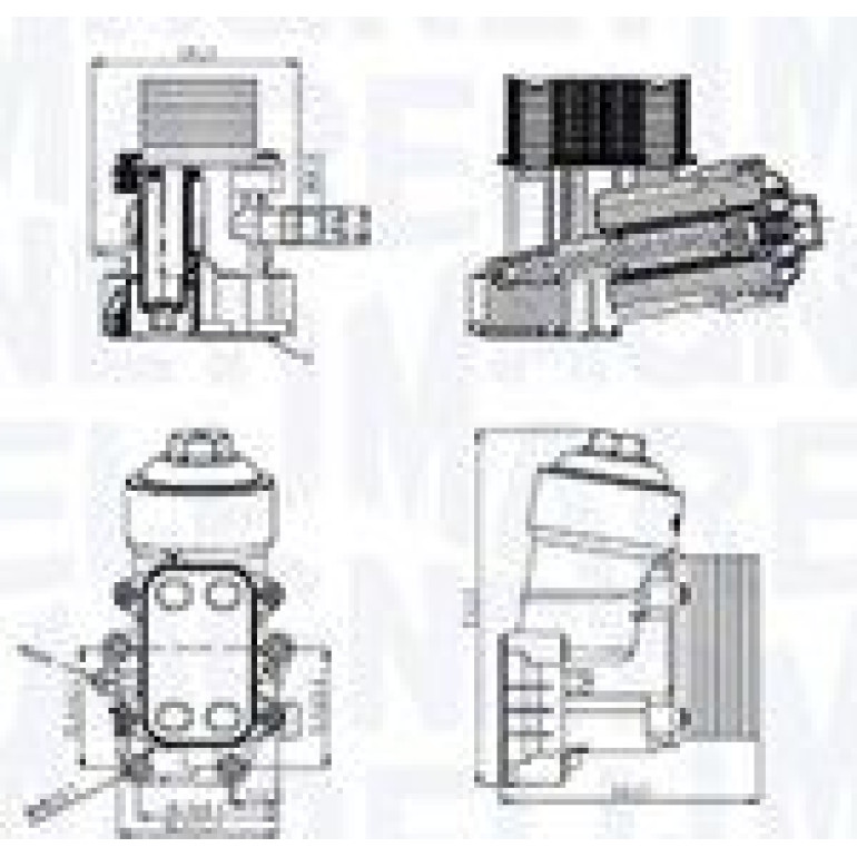 ÖLKÜHLER, MOTORÖL RO0034