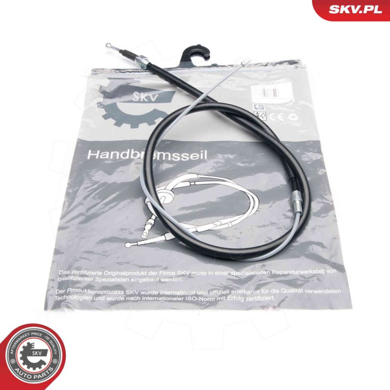 SKV GERMANY Handbremsseil Seilzug Festellbremse 25SKV726