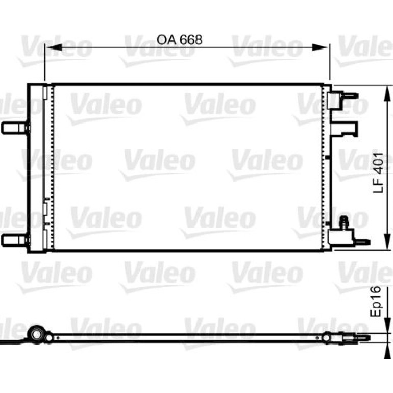 VALEO Klimaanlagenkühler 814202 VALEO Klimaanlagenkühler 814202