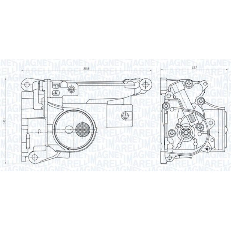 MAGNETI MARELLI Ölpumpe 351516000049 MAGNETI MARELLI Ölpumpe 351516000049