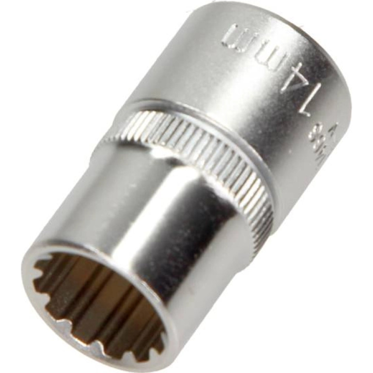 Steckschlüssel Spline 1/2 X 14mm X38mm YT-1466 Steckschlüssel Spline 1/2 X 14mm X38mm YT-1466