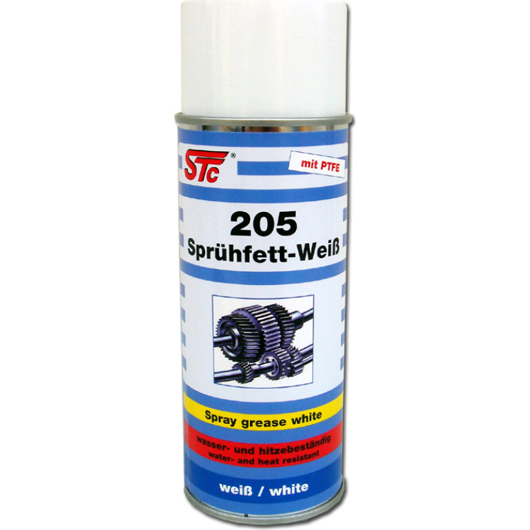 STC Sprühfett Weiß 205 (mit PTFE) Spray 400 ml | 76083