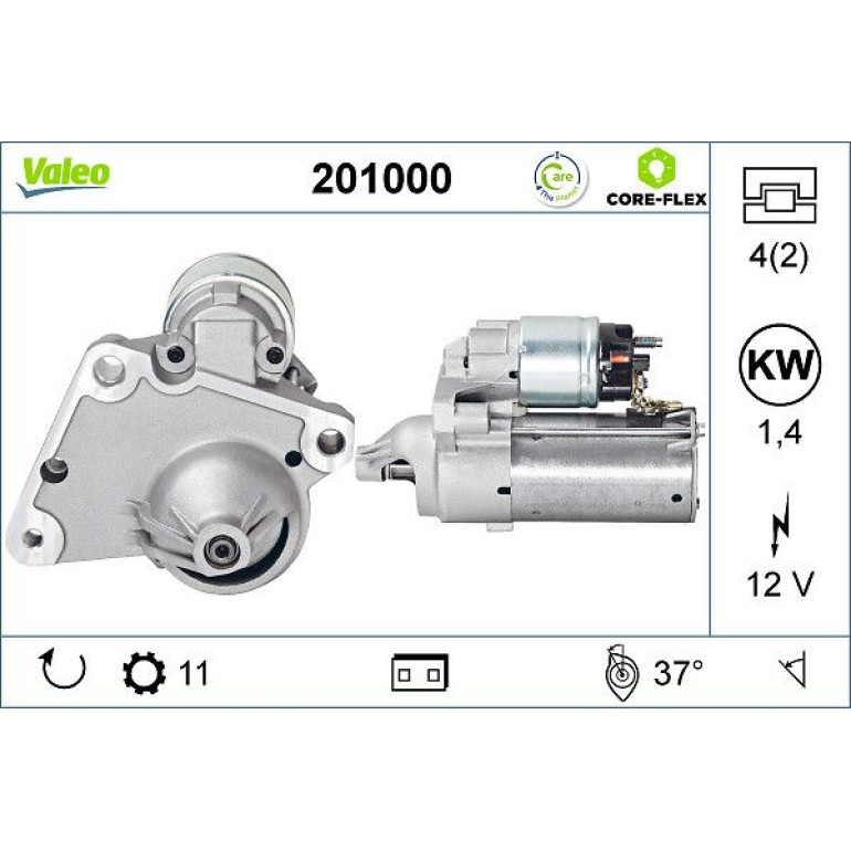 VALEO Anlasser 201000 VALEO Anlasser 201000