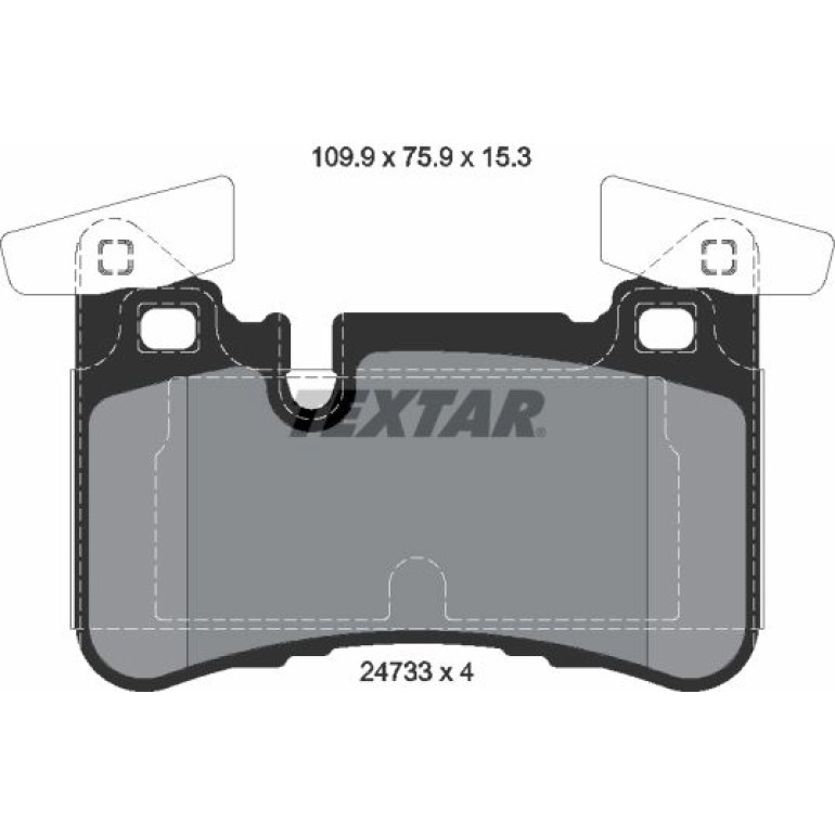 Bremsbelagsatz Db T. Cls C218/W212 Amg 08 2473301 Bremsbelagsatz Db T. Cls C218/W212 Amg 08 2473301