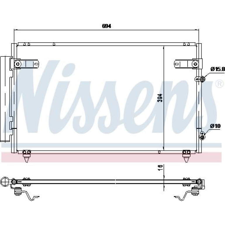Kondensator PKW 940368 Kondensator PKW 940368