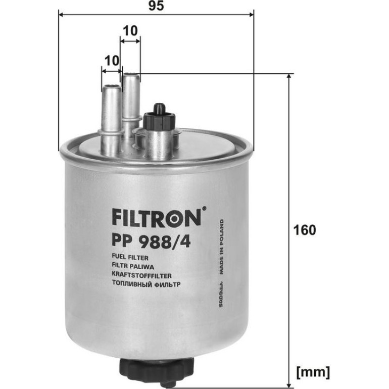 FILTRON Kraftstofffilter PP 988/4 FILTRON Kraftstofffilter PP 988/4