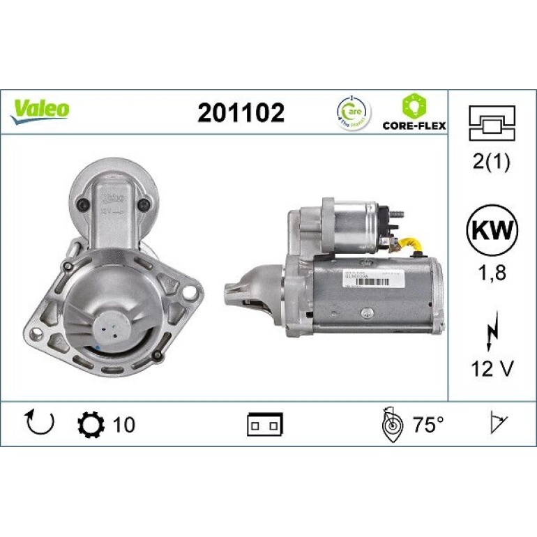 VALEO Anlasser 201102 VALEO Anlasser 201102