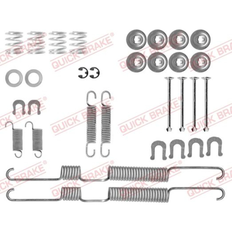Zubehörsatz, Bremsbacken 105-0698 Zubehörsatz, Bremsbacken 105-0698